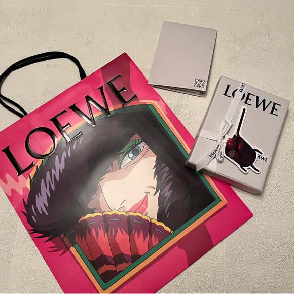 Loewe Howl's moving castle - Calcifer trifold wallet - limited edition - Picture 5 of 8